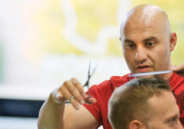 Semyon Kikirov at work