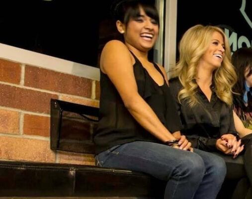 Group of women sitting together.