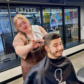 Downtown Denver barber