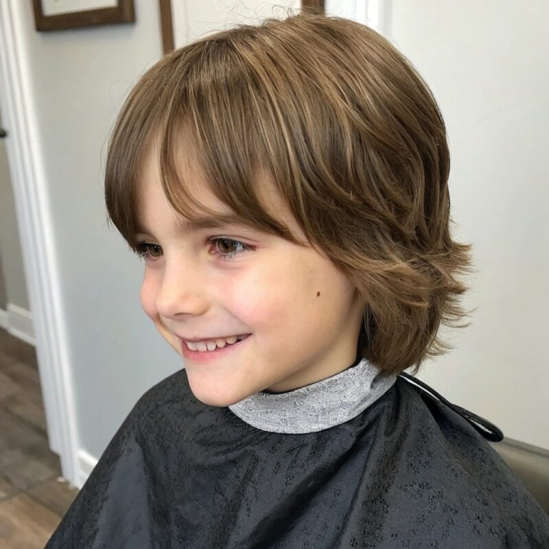 haircut kids style layered cuts and medium length