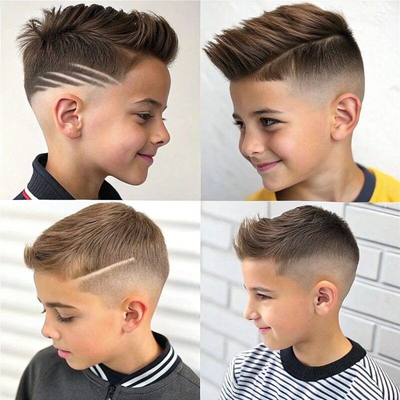modern fades and undercuts for boys