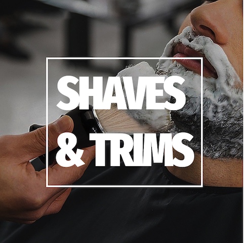 Shaves and trims service